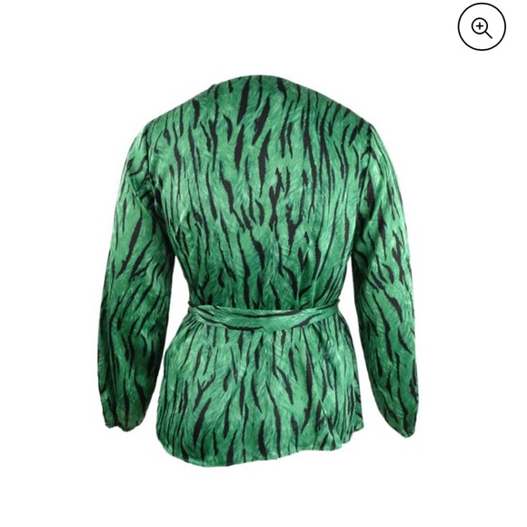 INC by Macy’s Wrap Style Blouse - Picture 3 of 3